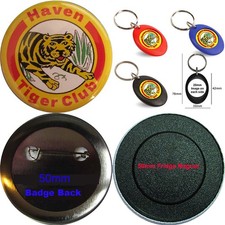 1970's - 1990's VINTAGE TV ADVERTS, Badges, Fridge Magnets, Key Rings