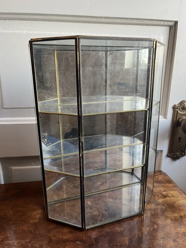 Vintage brass and glass - vintage,