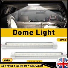 4PCS 108LED Cargo Camper Interior Light RV Trailer Ceiling Lamp Car Boat Van 12v