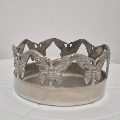 Metal pillar candle holder - candle,