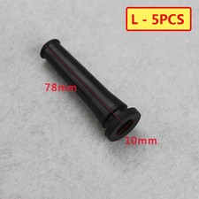 5-10Pcs  Length Black Rubber