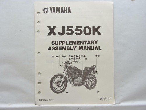 1982 yamaha xj550k - yamaha,