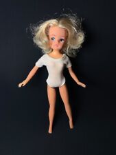 Pedigree Sindy ballerina 1979-81 blonde white leotard ballet dance 12" doll