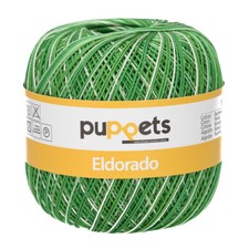Puppets El Dorado No 10 Cotton Crochet Thread - 50g / 100g Ball Plain Variegated