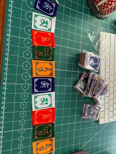 Mini flags prayers - flags, of
