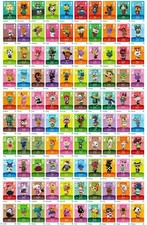 Animal Crossing Genuine EU Amiibo Series 1 Cards Nintendo Wii U Switch 3DS