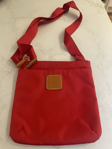 Brics red polyester cross - red,