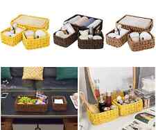 Wicker Rattan Storage Basket