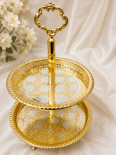 Moroccan handmade tier tray - moroccan, 2
