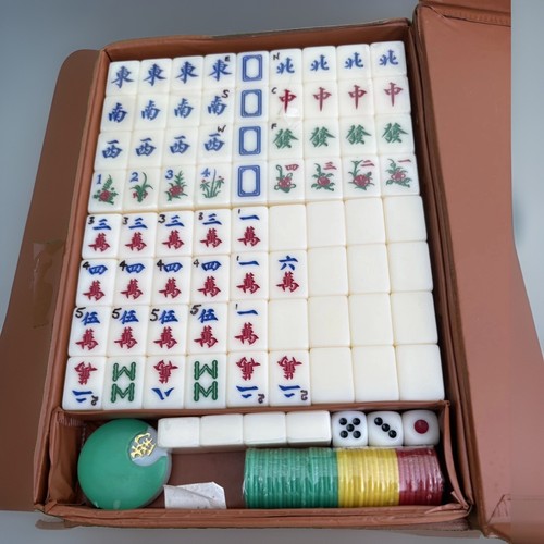 Vintage 1960s mahjong - 1960s, set