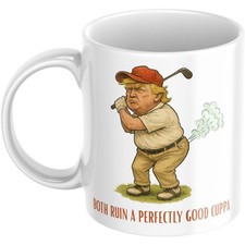 Funny Donald Trump Golf Mug