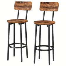 2pcs Round Bar Stools with