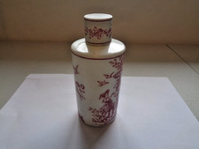 Lubin Gin Fizz Eau de Toilette milk Glass Bottle Vintage 5.8in Tall Used