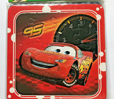 6 Puzzle  Children Birthday Party Loot Filler Fitter  bag  Disney Cars