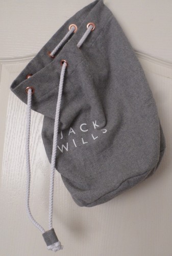 Jack wills grey fleece duffle - wills,