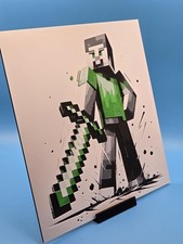 Minecraft Steve Wall Art