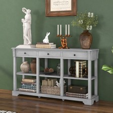 GYMAX Vintage Console Table