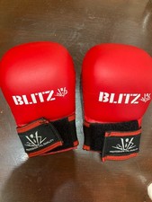 Blitz karate sparring gloves small thumbless - small