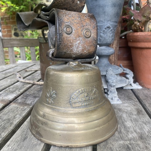Antique cow bell obertino - bell,
