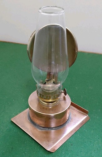 Vintage copper oil lamp - vintage, 4