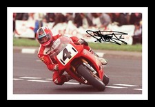 CARL FOGARTY - MOTOGP AUTOGRAPHED SIGNED & FRAMED PHOTO PRINT