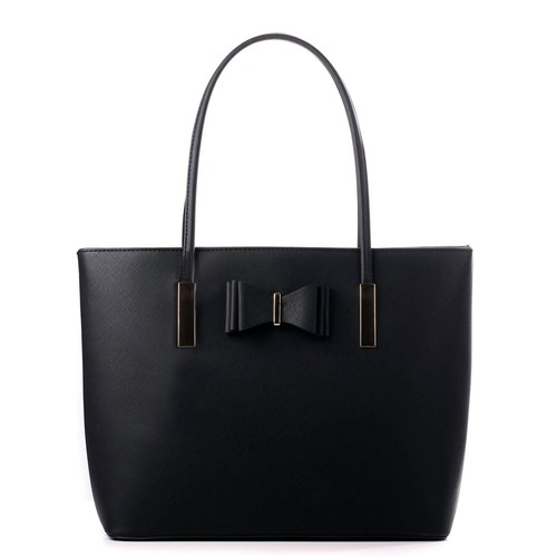 Women large black tote bag - large, for