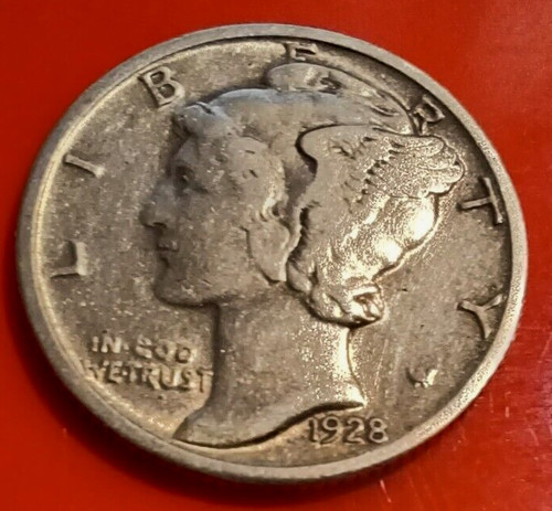 Mercury liberty dime - mercury,