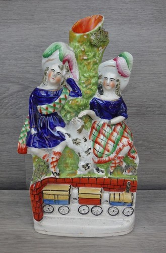 Victorian staffordshire figure - victorian,