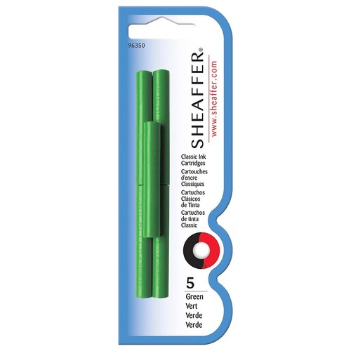 Shaffer green ink cartridge - shaffer,