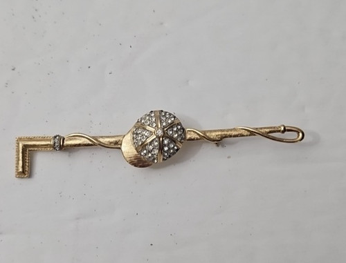Trifari rhinestone equestrian - trifari,