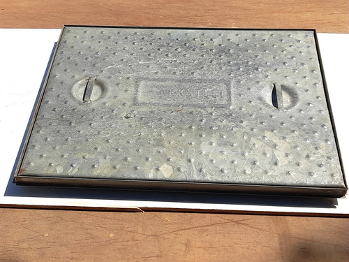 Galvanised 5ton manhole - , cover