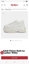 Women's KICKERS WHITE KADE