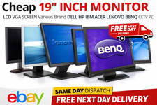 Cheap 19" INCH MONITOR LCD VGA