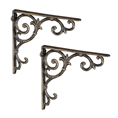 Set bronze support - 6, antique