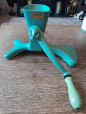 Vintage green enamel cast iron