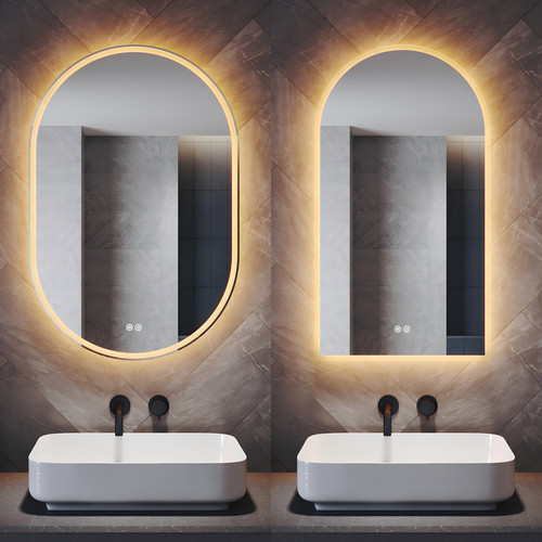 Led bathroom mirror with - mirror,