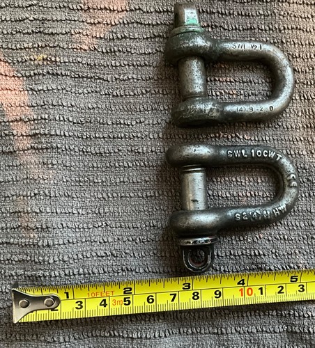 Heavy duty shackles - heavy,