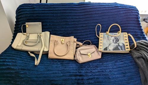 Job lot mixed handbags - handbags, &