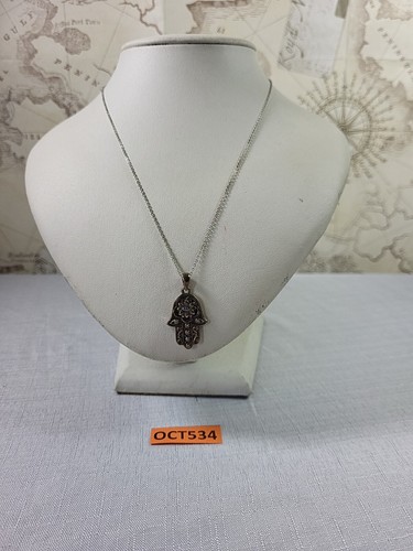 925 sterling silver hamsa - sterling, hand