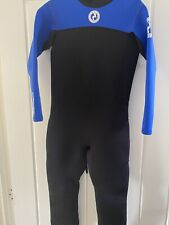 Kids Two Bare Feet 2.5mm Junior Wetsuit (Blue/ Black) size XL (9-10 Yrs)