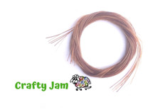 Real Horse Tail Hair - Natural