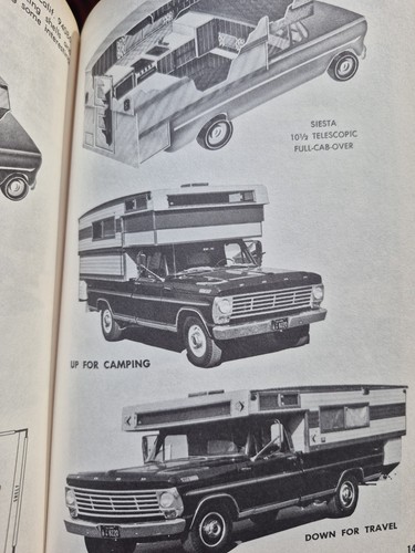 Vintage pickups camper - vintage,