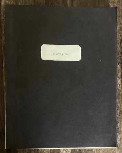 Original private lives noel - original,