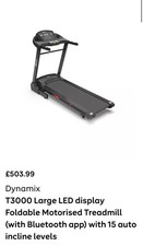 Dynamix T3000 Treadmill