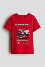 Mario Kart Children Kids Red