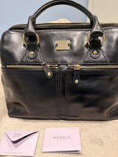 Modalu Pippa Black Leather