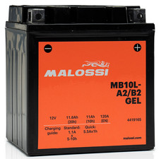 Malossi Battery YB10L-A2/B2 12V 11AH Vespa Granturismo L - GT 200 4T LC (M312M)