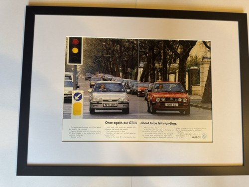 New framed mk2 golf gti - new,
