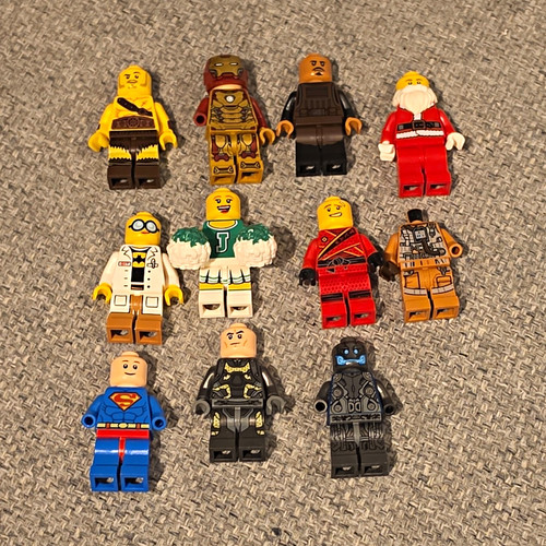Lego minifigure lot with - minifigure,