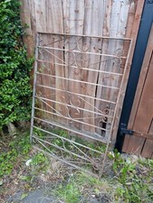 Wrought Iron / Steel Yard Garden Fence Panels / Gates 36"x52"' heavy duty x2